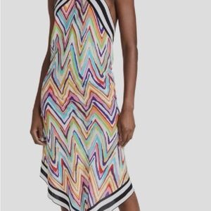 Missoni Multicolor Zigzag Coverup Dress